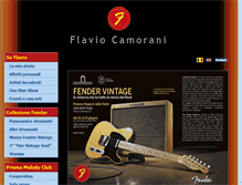 Tablet Screenshot of flaviocamorani.it